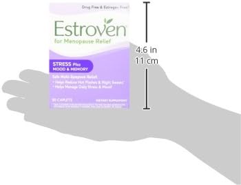 Estroven Mood Boost for Menopause Relief, Helps Reduce Hot Flashes & Night Sweats, Helps Manage Mood Swings, 30 Count