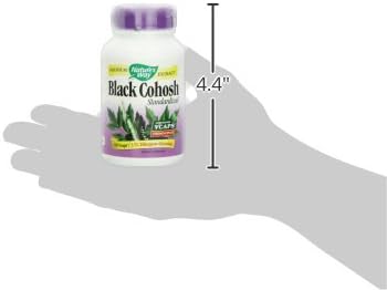 Nature's Way Black Cohosh Premium Extract, Helps Reduce Night Sweats and Promotes Restful Sleep for Women During Menopause*, 40 mg per Serving, 120 Vegan Capsules (Packaging May Vary), (Pack of 2)