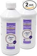Carson Life Liquid Collagen with Vitamin C - Hair - Skin & Nail Support - Anti-Aging Supplement - Hydrolyzed Collagen Drink Made in the USA 16 Fl Oz (2 Pack)