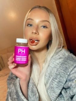 CBB Perfect PH Probiotic Gummies for Women with Vitamin C | Daily Feminine Wellness Supplement | Pineapple Flavor | 60 Gummies