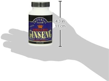 Imperial Elixir, Korean Red Ginseng, 600 mg, 100 Capsules