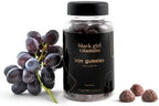 Black Girl Vitamins - Iron Gummies (20 mg), Supports Iron Deficiency & Anemia, Gluten-Free, Gelatin Free, Made in The USA (Grape, 60 Count) 30 Day Supply (Pack of 2)