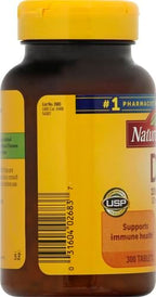 Nature Made Vitamin D3 1000 IU (25 mcg), Vitamin D Supplement for Bone, Teeth, Muscle and Immune Health Support, 300 Tablets, 300 Day Supply, (Pack of 2)