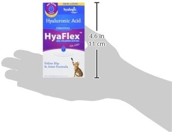 Hyalogic HyaFlex Hyaluronic Acid for Cats – Premium Cat Products for Joint, Skin, Eye, and Coat Maintenance – Natural Cat Joint Supplement (30ml)