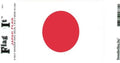 Japan Heavy Duty Vinyl Bumper Sticker (3 x 5 Inches)