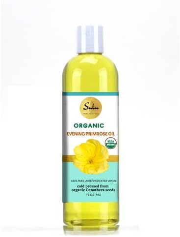 100% Pure Organic All Natural Evening Primrose Oil 12% GLA (24 oz)