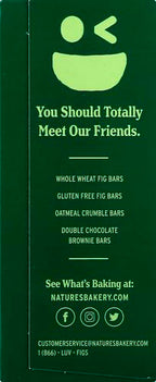 Nature's Bakery Fig Bars, Apple Cinnamon, 2 Oz, 6 Ct (Pack of 2)