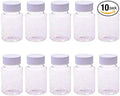 10PCS Empty Plastic Medicine Pill Bottle Container Solid Powder Medicine Chemical Bottles,20ML