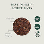 Luxmi Estates Rooibos Vanilla | Calming and Relaxing | Loose Leaf - 100g/3.52oz (50 Cups)