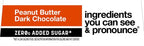 KIND ZERO Added Sugar Bars, Peanut Butter Dark Chocolate, Keto Friendly Snacks, Gluten Free, 5g Protein, 5 Count (Pack of 2)