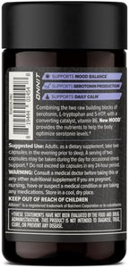 ONNIT New Mood Daily Stress Support Capsules, IGEN Non-GMO Tested Sleep and Mood Support Supplement for Men and Women, Daily Stress Management Capsules, 60 Count
