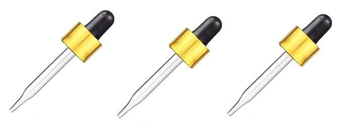 Deve Herbes Pure Peach Kernel Oil (Prunus persica) with Glass Dropper Cold Pressed (Pack of Three) 100ml X 3 (10 oz)