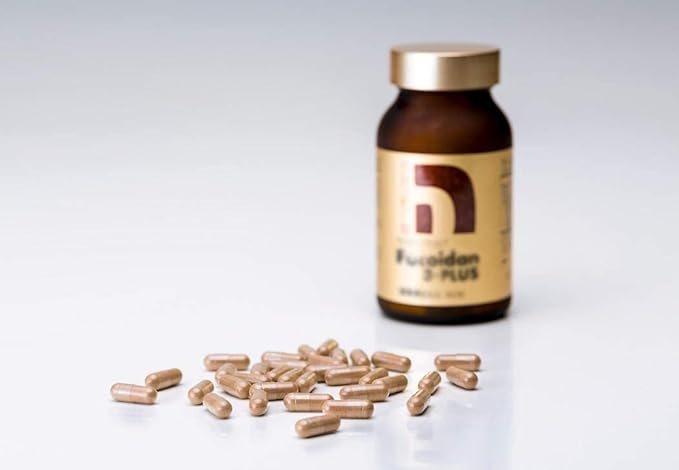 Fucoidan 3-Plus Brown Seaweed Immunity Supplement with Three Types of High Purity Fucoidan Organic Mekabu Fucus Mozuku Agaricus Capsule Type Made in Japan (11)