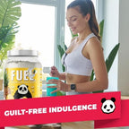 Underground Bio Labs Panda Fuel Premium Protein Whey,Hydrolyzed Collagen,Casein,Probiotics, Enzymes, Keto Friendly,Time Release, 25 Servings (2.5 Pound, Pineapple Whip)
