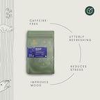 Luxmi Estates Butterfly Pea Flower Organic Blue Pea Flower Tea (50 Tea Bags) Caffeine Free Tea Bags