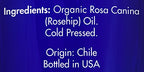 Zongle Therapeutics Organic, Rosehip Oil, for Face, Cold Pressed – 100% Pure, Rosehip Oil, for Skin, Hair, 1 OZ