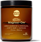 Moon Juice Neuro Magnesi-Om - Brain Support Supplement with Magnesium L-Threonate, Lion’s Mane, L-Theanine & Caffeine - Magnesium Powder for Focus & Memory - Lemon, 3.2 oz, 30 Servings