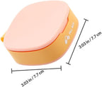 SUPVOX Portable Sealing Medicine Container 3pcs Mini Travel Pill Organizer Silicone Case with Lid, Moisture-Resistant Portable Storage Box for Daily and Outdoor Medication
