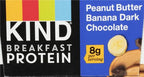 Kind,Bar Protein Breakfast Peanut Butter Banana Dark Chocolate,10.58 Ounce,6 Count (Pack of 2)