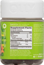 OLLY Daily Energy Gummy, Caffeine Free, Vitamin B12, CoQ10, Goji Berry, Adult Chewable Supplement, Tropical Flavor - 60 Count (Pack of 2)