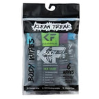 KLEAN FREAK Body 6-Count Wipes - Original Disposable Wipes, Individually Wrapped for the Gym, Workout, Hiking, Travel, and Sport (Mixed Trial 6 Pack)