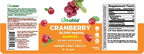 Lifeable Cranberry Gummies for Women | Great Tasting Cranberry Supplement | for Urinary Tract Health, Bladder & Kidney Support | Vegan and Non GMO Cranberries | 60 Count