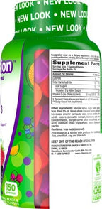 Vitafusion Vitamin D3 Gummies,Bone and Immune Support,Peach,BlackBerry,Strawberry Flavored,50 mcg D3 Gummy Vitamin Supplement,75 Day Supply,150 Count (Pack of 2)
