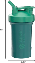 BlenderBottle Classic V2 Shaker Bottle Perfect for Protein Shakes and Pre Workout, 20-Ounce, Emerald Green