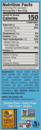 Bobo's Oat Bites Original with Chocolate Chips, 1.3 Oz, 5 Ct (Pack of 5)