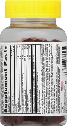 L'il Critters Gummies Immune C Plus Zinc and Vitamin D 60 Ea