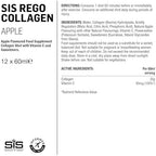 Science in Sport REGO Collagen Shot - Vitamin C Collagen Shot for Cartilage Health & Muscle Support - 20g Liquid Collagen - Ready-to-Drink - Sports Nutrition - Apple Flavor - 12 Count