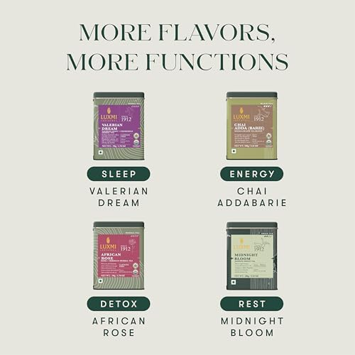 Luxmi Estates Rooibos Vanilla | Calming and Relaxing | Loose Leaf - 100g/3.52oz (50 Cups)