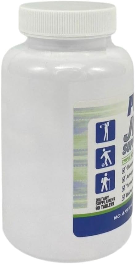 PERFORMANCE INSPIRED Nutrition Joint Support Plus – Glucosamine, Chondroitin, Turmeric & BioPerine – Triple Strength Joint Comfort & Mobility Support – 90 Count