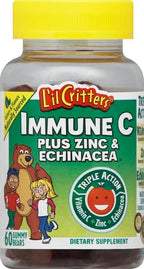 L'il Critters Gummies Immune C Plus Zinc and Vitamin D 60 Ea