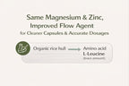 Potent & Pure Magnesium & Zinc Complex - Fully Reacted Magnesium with Chelated Zinc Picolinate - by Rootcha | 120 Capsules