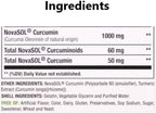 A1Vitality NovaSOL Turmeric Curcumin 1000mg – Clinically Proven 185x Higher Absorption – Promotes Joint Comfort, Mobility & Overall Wellness – Non-GMO, Doctor Formulated, 60 Softgels.