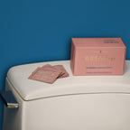 Flushable Feminine Wipes, 3 Pack/120 Count Total, Individually Wrapped Intimate Wipes, pH-Balanced, Odor Block, Infused w/Camellia, Chamomile, Aloe, Gentle for Feminine Care/Hygiene