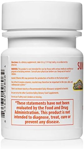 Sunshine Valley® Super Inositol Powder – Dietary Supplement, Wellness & Healthy Lifestyle – Unflavored Powder – 0.5 oz