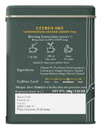Luxmi Estates Citrus Sky Green Tea 100gm Tin | Certified Organic Darjeeling Green Tea