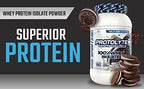 VMI Sports | ProtoLyte Whey Isolate Protein Powder | Low Calorie Whey Protein Powder for Weight Loss | Protein Powder for Muscle Gain | Digestive Enzymes | Non-GMO (Milk and Cookies, 1.6 Pounds)