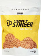 Honey Stinger Organic Mini Vanilla Waffles,Energy Stroopwafel for Exercise,Endurance and Performance,Sports Nutrition for Home & Gym,Pre and Post Workout,1 Bag,5.3 Ounce,(Pack of 2)