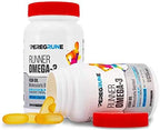 Runner Omega 3 Fish Oil | Helps Support Heart & Joint Health for Running with Omega- EPA & DHA | 1400 mg, 1 Month Capsules for Men and Women | Triple Strength Nutritional Sport Supplement