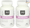 Whole Foods Market, Wholezyme, 180 Count (Pack of 2)