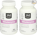 Whole Foods Market, Wholezyme, 180 Count (Pack of 2)