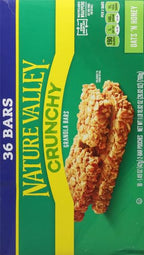 Nature Valley Crunchy Granola Bars, Oats 'n Honey, 36 Bars, 26.82 OZ (18 Pouches)