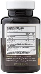 Perennial Healthy Cycles – PMS and Period Relief Supplement with Vitex, Dong Quai, and Raspberry Leaf – Supports Menstrual Balance and Comfort – Natural Formula for Women’s Cycle Health – 120 Capsules