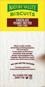 Nature Valley Biscuit Sandwiches, Chocolate Peanut Butter Snacks, 5 ct, 6.75 OZ (Pack of 2)