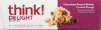think! Delight, Keto Protein Bars, Healthy Low Carb, Gluten Free Snack - Chocolate Peanut Butter Cookie Dough, 10 Count (Packaging May Vary) (Pack of 2)