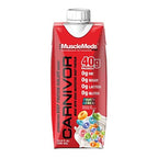 MuscleMeds Carnivor RTD, Ready to Drink Protein, Lactose Free, Sugar Free, 40g Isolate Protein, Muscle Building, Recovery, Halal Certified, Fruity Cereal, 16.9 Fl Oz (Pack of 12)