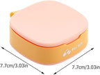 Portable Pill Organizer 3pcs Silicone Sealed Vitamin Container Mini Travel Medicine Case for Outdoor Use, Compact Medicine Storage Box for Daily Pills and Supplements